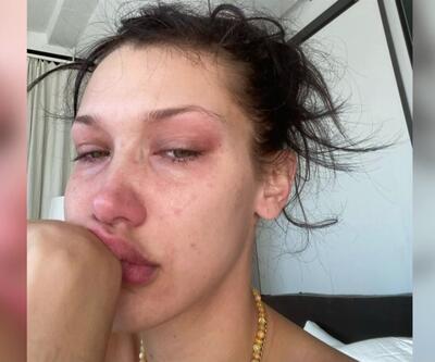 Ünlü model Bella Hadid gözyaşlarını paylaştı