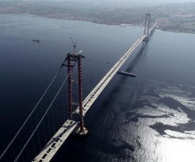 Cumhurbaşkanı Erdoğan, 1915 Çanakkale Köprüsü son tabliye yerleştirme törenine katılacak