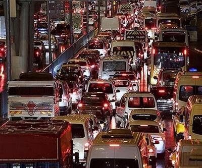 İstanbul'da trafik yoğunluğu 