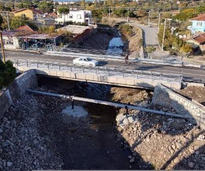 Dikili'nin yeni köprüsü hizmete girdi