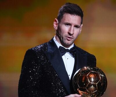 2021 Ballon d'Or'u kazanan isim Lionel Messi oldu