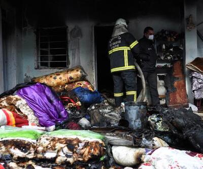 Yangın çıkan evdeki 3 çocuğu komşuları ölümden kurtardı