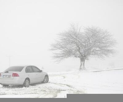 Orhangazi'de kar yağışı etkili oluyor