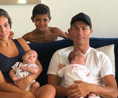 Cristiano Ronaldo ve Georgina Rodriguez ikiz bebeklerinin cinsiyetini öğrendi