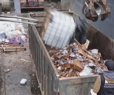 İstanbul'da ele geçirilen 310 ton madde imha edildi