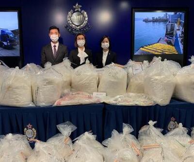 Hong Kong’da rekor uyuşturucu operasyonu