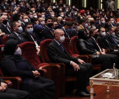 Cumhurbaşkanı Erdoğan, 'Kesişme: İyi ki varsın Eren' filminin galasına katıldı