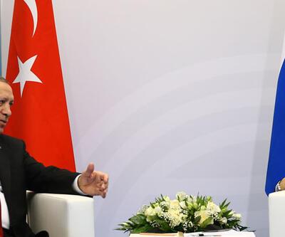 SON DAKİKA! Cumhurbaşkanı Erdoğan Putin ile görüştü