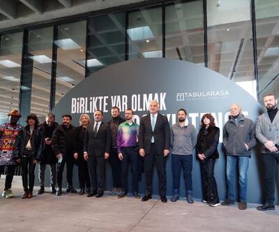 AKM’de ilk uluslararası sergi Bakan Ersoy’un katılımıyla açıldı  