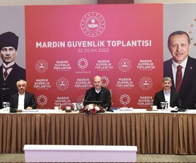 Bakan Soylu'dan Mardin'de İl Güvenlik Toplantısı