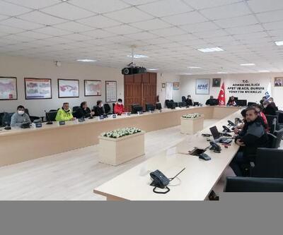 Adana İl Afet ve Acil Durum Müdürlüğü, durum değerlendirme toplantısı yaptı