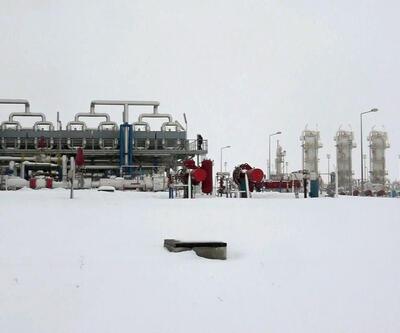 Tuz gölü doğal gaz depoları dolu