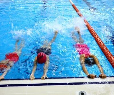 Astım tanısı konmuş çocuklar için özel yüzme kursu