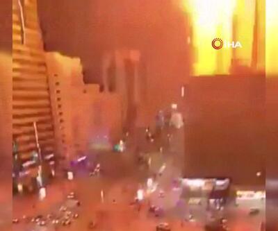 BAE'nin başkenti Abu Dabi'de korkutan patlama