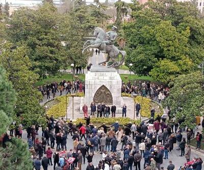 Onur Anıtı’nın güvenliği için Atatürk Parkı'na araç giremeyecek