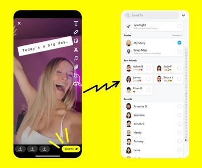Snapchat, yeni reklam alanlarını test ediyor