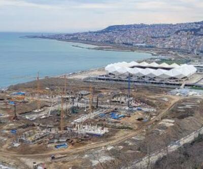 Trabzon'da deniz dolgusundaki çökme uydudan tespit edildi