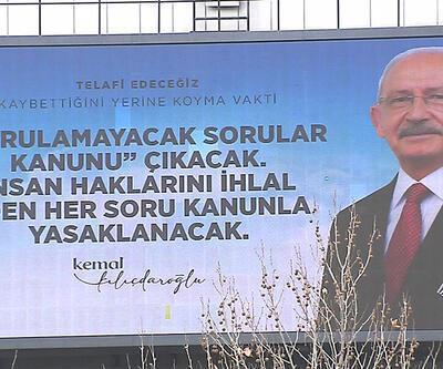 CHP'nin afişi polemik konusu