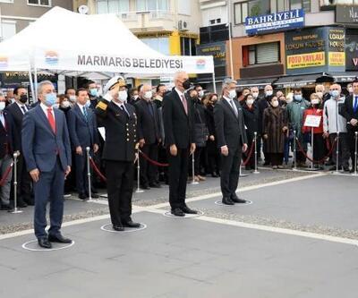 Atatürk'ün Marmaris'e gelişinin 87'nci yıl dönümü kutlandı