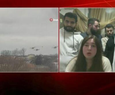 Kiev'deki Türk öğrenciler CNN TÜRK yayınında