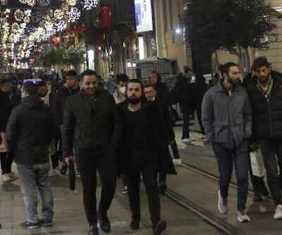 İstiklal Caddesi'nde maske kararına çabuk uyum sağlandı