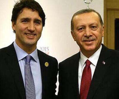 Erdoğan, Kanada Başbakanı Trudeau ile telefonda görüştü