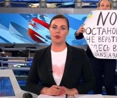 Rus televizyonunda 'Ukrayna' protestosu! Cezası belli oldu