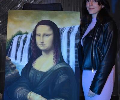 Mona Lisa'ya Erzurum burması taktılar