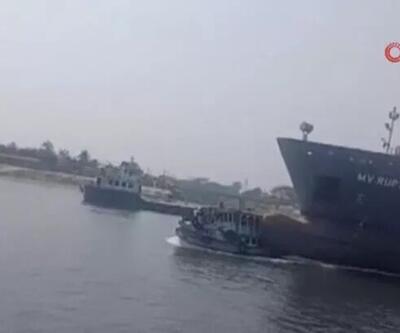 Bangladeş'te yük gemisi tekneye çarptı: 5 ölü