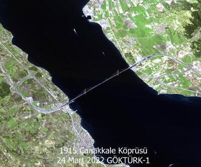 'Göktürk-1'in gözünden 1915 Çanakkale Köprüsü