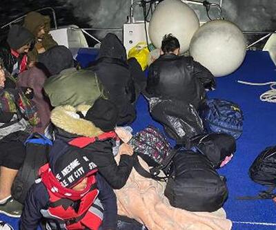 Ayvacık açıklarında 19 kaçak göçmen yakalandı