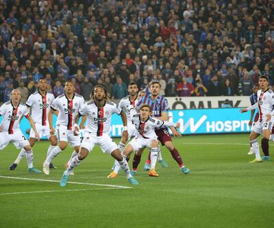 Trabzonspor ile Beşiktaş 1-1 berabere kaldı
