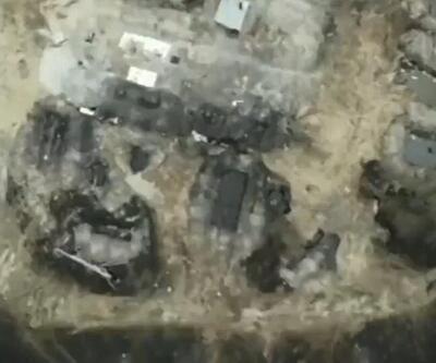 Görüntüler ortaya çıktı! Rus birlikleri, Çernobil'in en tehlikeli bölgesinde siper kazdı