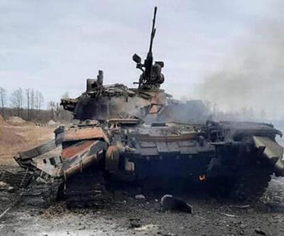 Ukrayna teslim olmayan Rus tankını vurdu