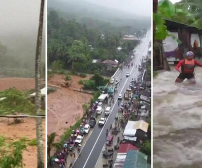 Filipinler'i tropik fırtına vurdu: 27 kişi hayatını kaybetti