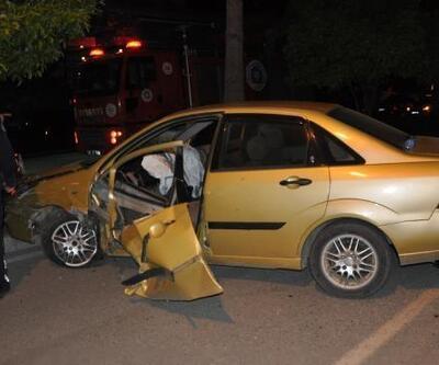 Gazipaşa'da trafik kazası: 1 yaralı