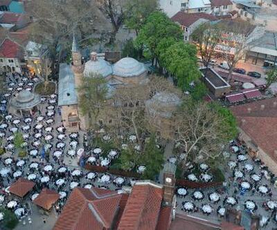 İshakpaşa Meydanı'nda iftar programı düzenlendi