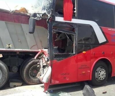 Suudi Arabistan’da otobüs kazası: 8 ölü