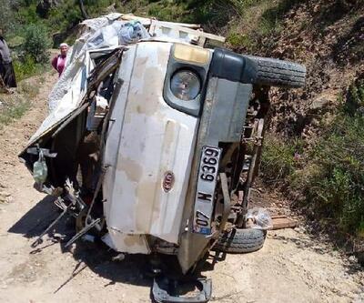 Gazipaşa'da trafik kazası: 1 ölü