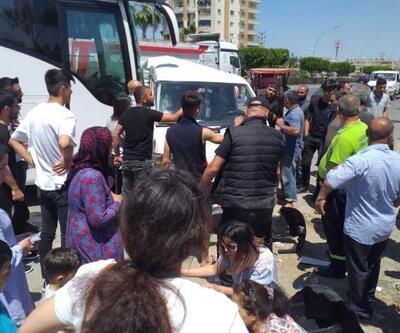 Tarsus'ta zincirleme kaza: 3 yaralı