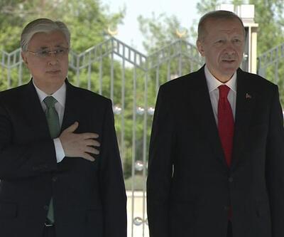 Son dakika.... Kazakistan Cumhurbaşkanı Ankara'da