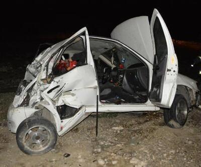 Korkuteli'de kaza: 1 ölü, 1 yaralı