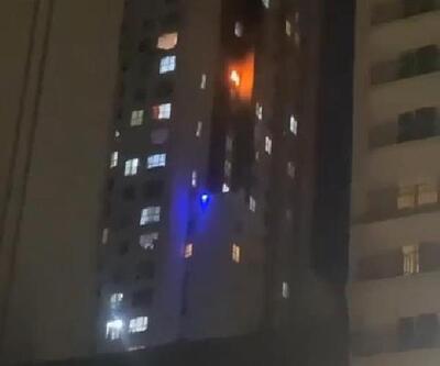 38 katlı binada yangın çıktı