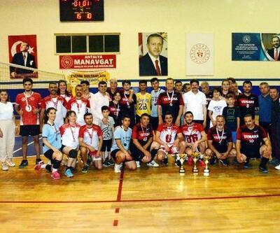 Manavgat'ta Voleybol Turnuvası