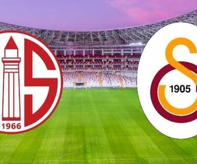 Antalyaspor Galatasaray maçı canlı yayın ne zaman, saat kaçta? Antalya GS muhtemel 11’leri