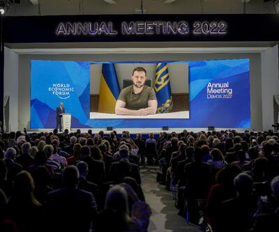 Son dakika... Davos'ta dünyaya seslendi: Zelenski'den ambargo çağrısı