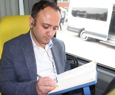 Kemal Sunal’ın oynadığı 'Atla Gel Şaban' filmi gerçek oldu: Minibüse binmeden yazamıyor