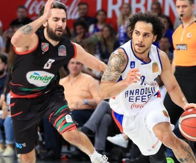 Basketbol Süper Lig'de Anadolu Efes ile Galatasaray eşleşti