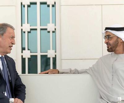 Bakan Akar, BAE Devlet Başkanı Al Nahyan ile görüştü