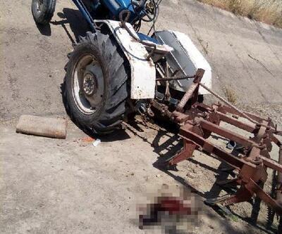 Sulama kanalına devrilen traktörün sürücüsü yaşamını yitirdi
